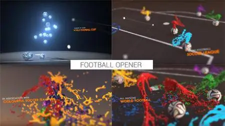 Colourful Football Opener - Project for After Effects (VideoHive)