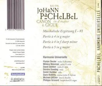 Harmonie Universelle - Pachelbel: Canon & Gigue (2006)