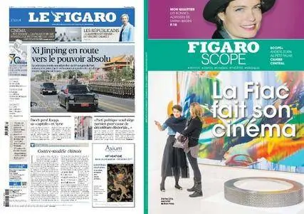 Le Figaro + FigaroScope du Mercredi 18 Octobre 2017