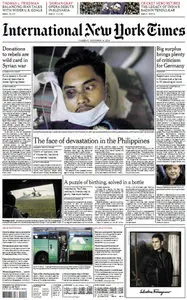International New York Times November 14 2013