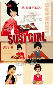 Susi girl - Stock Vectors