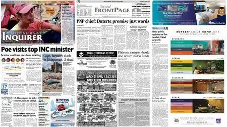 Philippine Daily Inquirer – April 02, 2016