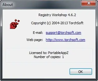 Registry Workshop 4.6.2 Portable