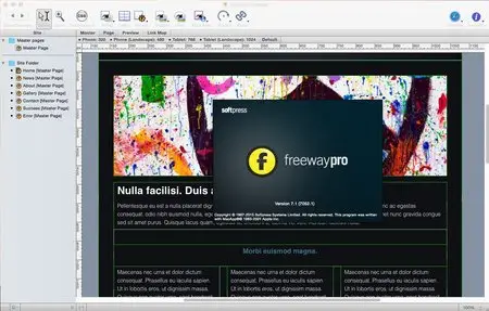 FreeWay Pro 7.1 Multilangual Mac OS X