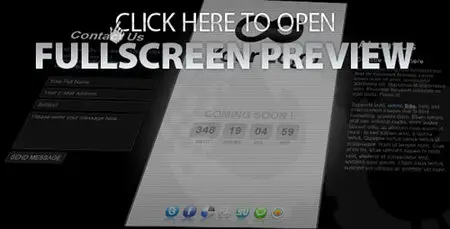 ActiveDen - Coming Soon Mini Template 04 AS3