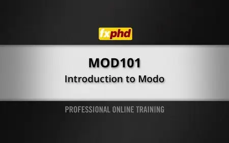 MDO101: Introduction to modo, Part 1