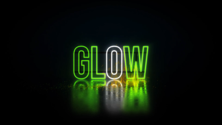 Create a Neon Sign Glow With Sparks