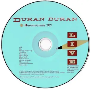 Duran Duran - Hammersmith '82! (1982) [CD+DVD] {Collector's Edition 2009}