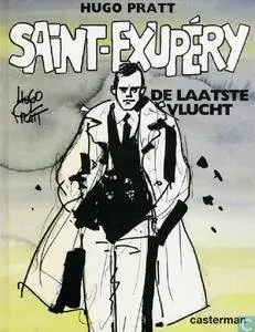 Losstaande Albums Van Hugo Pratt - 19 - Antoine De Saint-Exupery De Laatste Vlucht