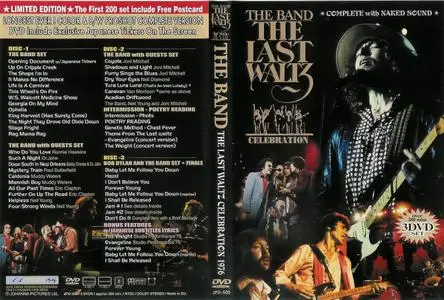 The Band: The Last Waltz Celebration (1976) [3 x DVD-5]