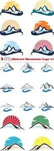 Vectors - Abstract Mountains Logo 17