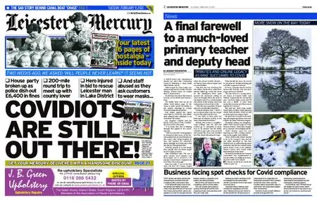 Leicester Mercury – February 09, 2021