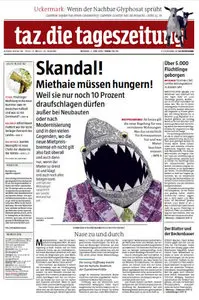 Tageszeitung TAZ vom 01 Juni 2015