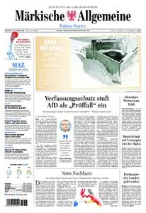 Märkische Allgemeine Dahme-Kurier - 16. Januar 2019