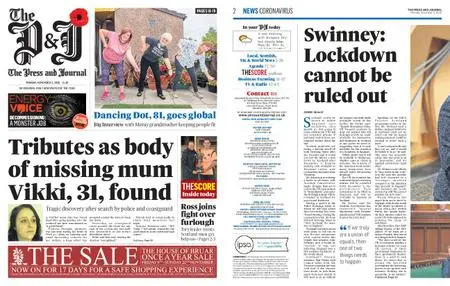The Press and Journal Inverness – November 02, 2020
