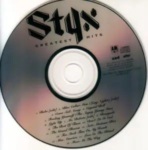 Styx - Greatest Hits (1992) {1993, Japan 1st Press}