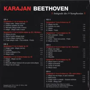 Karajan - Beethoven: Intégrale Des 9 Symphonies, Dirigées Par Karajan (1951-1954) [100e Anniversaire] (2007) (5CD)