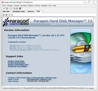 Paragon Hard Disk Manager 12 Professional 10.1.21.471.001