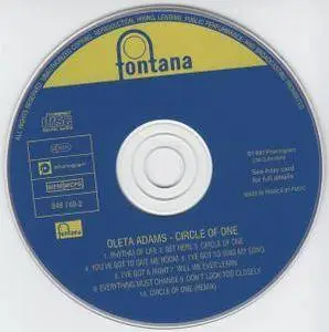 Oleta Adams - Circle Of One (1990) {Phonogram}