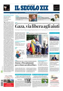 Il Secolo XIX Savona - 11 Ottobre 2025