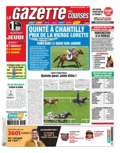 La Gazette des Courses - 16 Octobre 2024