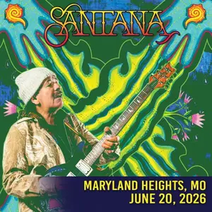 Santana - 2026-06-20 Hollywood Casino Amphitheater, Maryland Heights, MO (2026)