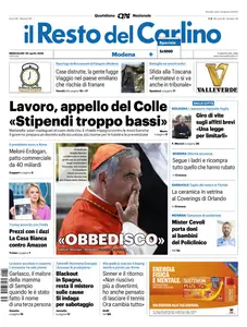 Il Resto del Carlino Modena - 30 Aprile 2025