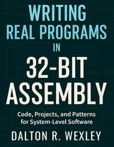 Writing Real Programs in 32-Bit Assembly: Code, Projects, and Patterns for System-Level Software