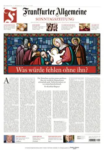 Frankfurter Allgemeine Sonntagszeitung - 22 Dezember 2024