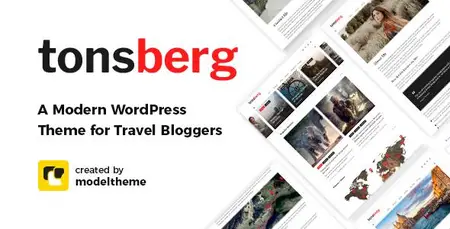 EE - Themeforest - Tonsberg - A Modern WordPress Theme for Travel Bloggers 22956137 v1.5