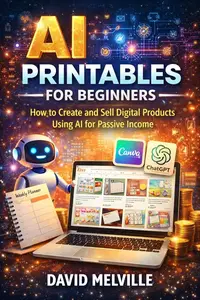 AI Printables for Beginners: How to Create and Sell Digital Products Using AI for Passive Income