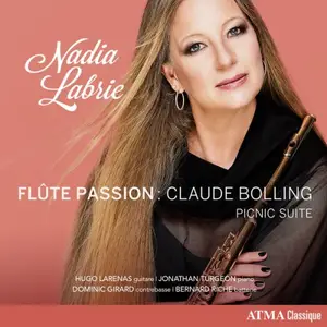 Nadia Labrie, Hugo Larenas, Jonathan Turgeon, Dominic Girard - Flûte Passion: Claude Bolling – Picnic Suite (2025) [24/96]