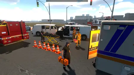 Flashing Lights Police Firefighting Emergency Services Simulator (2023) v20250121