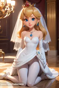 Peach - The Bride (AI Generated)