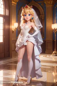 Peach - The Bride (AI Generated)