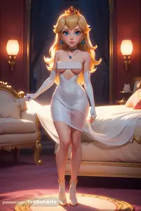 Peach - The Bride (AI Generated)