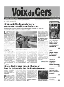 Voix du Gers - 7 Mars 2025
