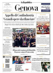 la Repubblica Genova - 23 Agosto 2024