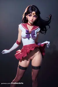 Sailor Mars (AI Generated)