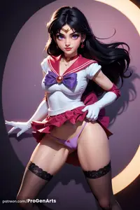 Sailor Mars (AI Generated)