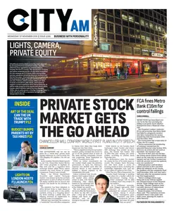 City A.M. - 13 November 2024