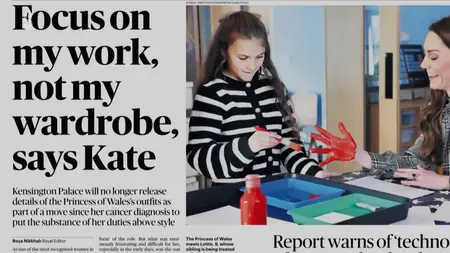 Channel 5 - Kate: Judge My Work, Not My Clothes (2025)