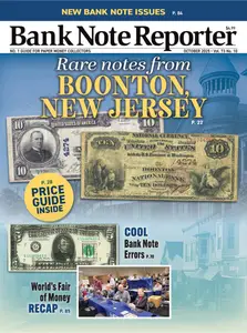 Bank Note Reporter - October 2025