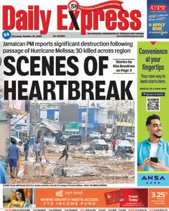 Trinidad & Tobago Daily Express - 30 October 2025