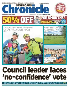 Sevenoaks Chrionicle - 16 October 2025