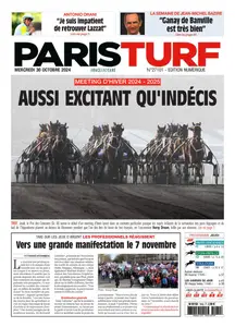 Paris Turf - 30 Octobre 2024