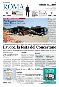 Corriere della Sera Roma - 1 Maggio 2025