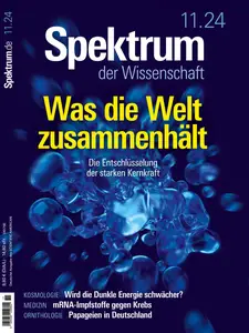 Spektrum der Wissenschaft - November 2024