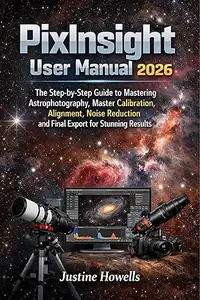 Pixinsight User Manual 2026: The Step-by-Step Guide to Mastering Astrophotography, Master Calibration, Alignment, Noise