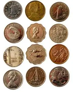 Coins - PNG Clipart for Photoshop 